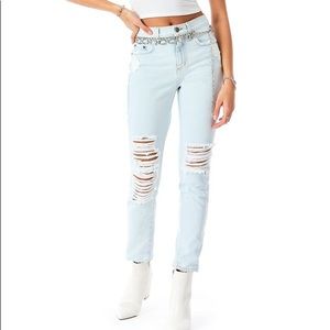 LF Light ripped blue Alexander Harper jeans (never worn)